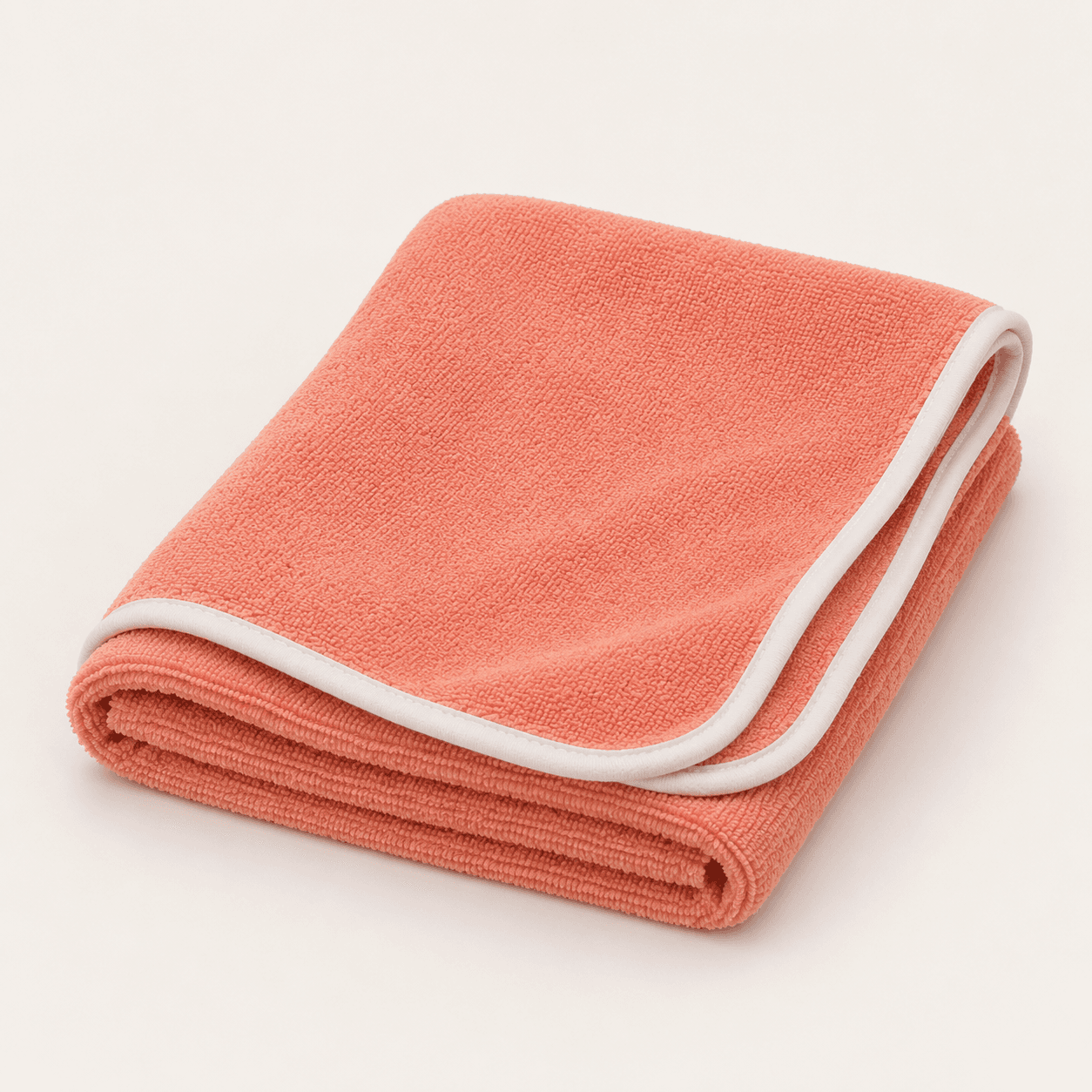 Microfibre Drying Towel — Coral
